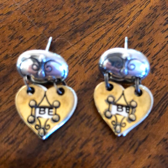 Vintage Brighton secret message inspirational earrings - Picture 2 of 8